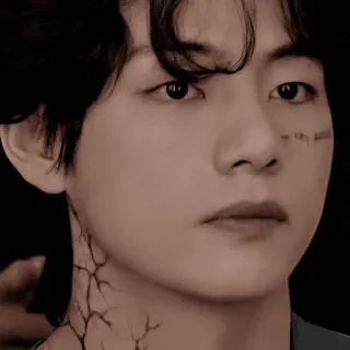 🫐 V BTS, K-Pop, Ídolo, Cantante, Coreano, Taehyung telegram sticker