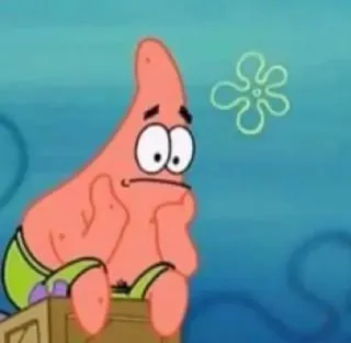 ⭐️ Patrick Star SpongeBob SquarePants Patrick Stella, Spongebob, Cartoni animati, Nickelodeon, Animazione telegram sticker