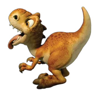 😝 dinosaurus, kartun, binatang, reptil telegram sticker