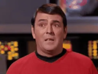 😳 Dr. Leonard 'Bones' McCoy Star Trek สตาร์ เทรค, ดร.ม McCoy, โบนส์, เลนเนิร์ด ม McCoy, รายการทีวี, วิทยาศาสตร์ telegram sticker