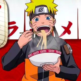 🥢 Naruto Naruto, Anime, Ramen, Essen, Charakter telegram sticker