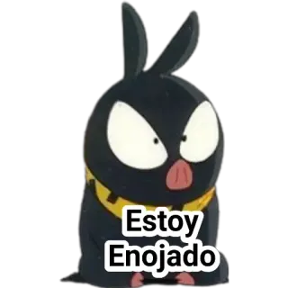 🙂 Estoy Enojado angry, bird, cartoon telegram sticker