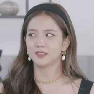 😱 Jisoo Jisoo, K-Pop, chanteuse, célébrité, mode, Blackpink telegram sticker