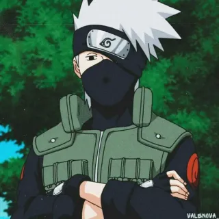 🌟 Kakashi Naruto anime, Kakashi, Naruto, ninja, character telegram sticker