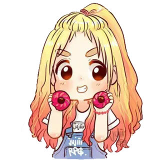 Chibi_TaeYeon telegram stickers