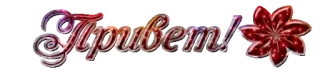 🙌 Привет! greeting, flower, russian telegram sticker