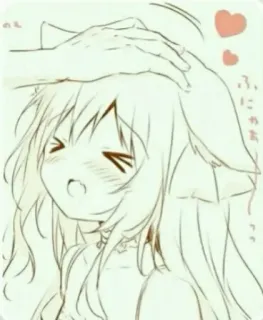 ❄️ のえ
ふにあ Anime, Kawaii, Manga, Palmadita cabeza, Corazón, Feliz telegram sticker