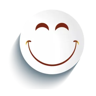 ☺️ ยิ้ม, อิโมจิ, มีความสุข, ใบหน้า, การ์ตูน telegram sticker