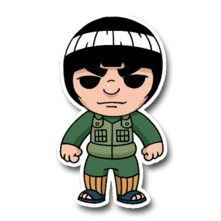 😬 Might Guy Naruto Anime, Naruto, Might Guy, Ninja, Postać telegram sticker