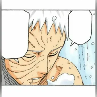 ⚫️ Obito Uchiha Naruto Anime, Manga, Triste, Personaggio telegram sticker