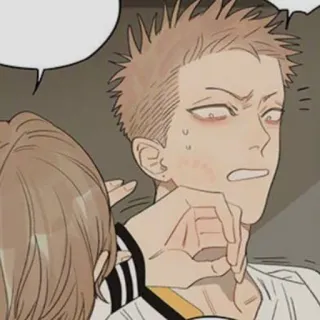 🍑 Anime, Manga, Estrangulamiento, Agresión, Agarre del cuello telegram sticker