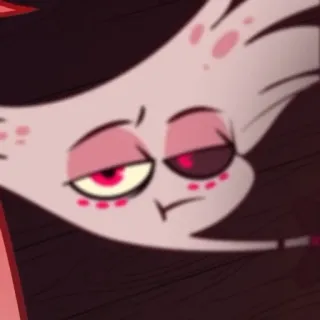 🌟 Angel Dust Hazbin Hotel 애니메이션, Hazbin Hotel, Angel Dust, 능글, 만화 telegram sticker