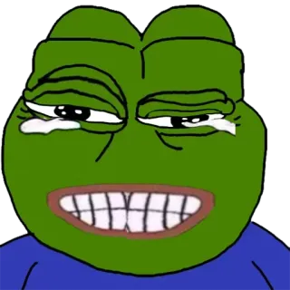 🌈 Pepe the Frog Pepe, rana, meme, meme di internet, soddisfatto, divertente whatsapp sticker