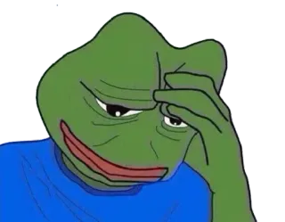 📎 Pepe the Frog Pepe, Rana, Meme, Meme de internet, Feelsbadman whatsapp sticker