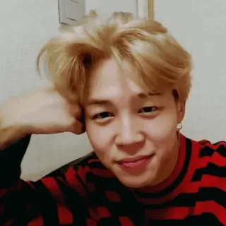 👀 Jimin เคป็อป, นักร้อง, เกาหลี, ไอดอล, คนดัง, เพลง, BTS telegram sticker