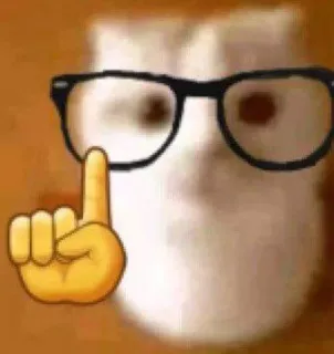 🤩 cat, glasses, emoji, middle finger, offensive whatsapp sticker