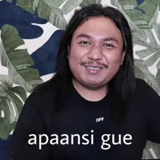 😭 apaansi gue whatsapp sticker