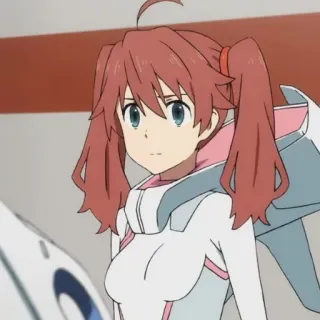 🥢 动漫, 角色, 女孩, 双马尾 telegram sticker