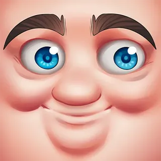 😊 脸, 表情, 卡通, 肖像 whatsapp sticker
