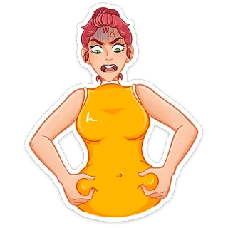 Рэйчел (@TgSticker) telegram stickers
