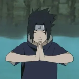 🎧 Sasuke Uchiha Naruto sasuke, uchiha, naruto, anime, manga telegram sticker