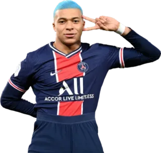 🇫🇷 Kylian Mbappé футбол, футболист, спортсмен, игрок, Мбаппе, ПСЖ telegram sticker