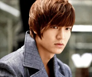 😔 Lee Min-ho актер, корейский, знаменитость, мужчина, мода telegram sticker