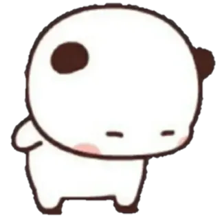 💘 Panda, Słodkie, Kreskówka, Zwierzę, Kawaii telegram sticker