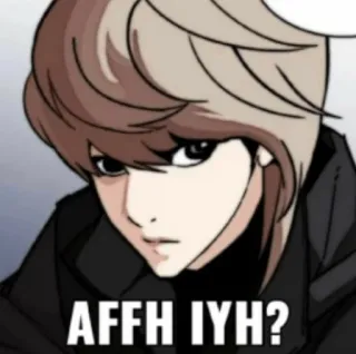 🤪 AFFH IYH? telegram sticker