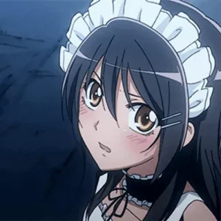 📌 Misaki Ayuzawa Kaichou wa Maid-sama! Anime, Maid, Schulmädchen, Manga, Süß, Kawaii, Misaki, Ayuzawa telegram sticker