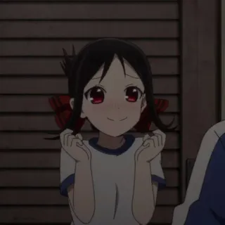 😍 Kaguya Shinomiya Kaguya-sama: Love Is War Аниме, Кагуя Сама, Любовь это война, Шиномия, Милый, Девушка telegram sticker