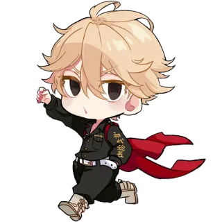 🏃‍♂️ 初代總長 Anime, Manga, Nhân vật, Chibi, Phim hoạt hình telegram sticker