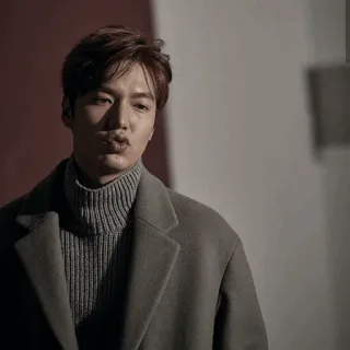 😘 Lee Min-ho koreański aktor, celebryta, mężczyzna, portret, aktor telegram sticker