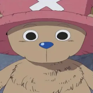😼 Tony Tony Chopper One Piece Anime, One Piece, Chopper, Mignon, Personnage telegram sticker