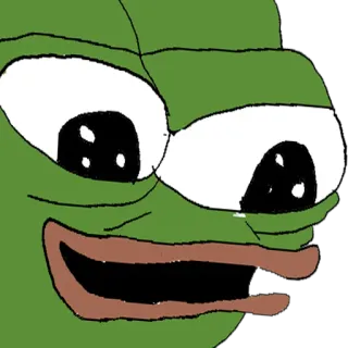 😲 Pepe the Frog meme, Pepe, frog, internet culture telegram sticker