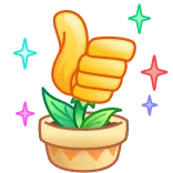 Crazy Daisy whatsapp stickers