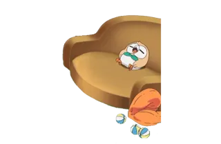 😌 Rowlet Pokemon cartoon, owl, cute, pokemon, rowlet telegram sticker