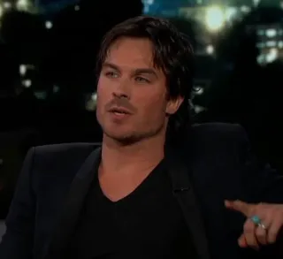 🖤 Ian Somerhalder actor, television, man, portrait, celebrity telegram sticker