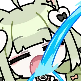 💦 Fauna Hololive telegram sticker