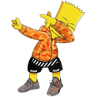 Bart | STICK4SV whatsapp stickers