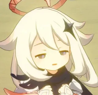 😑 Paimon Genshin Impact อนิเมะ, ไพม่อน, เก็นชิน อิมแพ็ค, น่ารัก, ตัวละครวิดีโอเกม telegram sticker