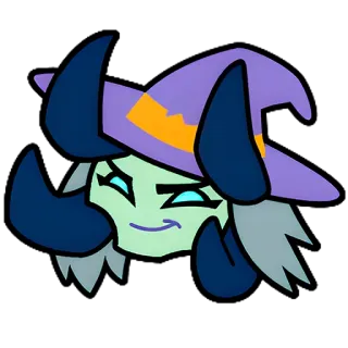 🧙‍♀️ witch, halloween, magic, cartoon, sticker, mage telegram sticker