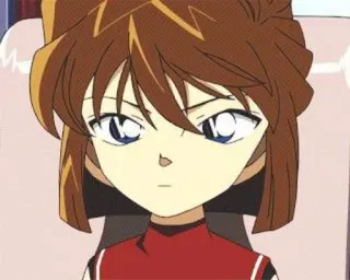 😶 anime, manga, kreskówka, dziewczyna, portret telegram sticker