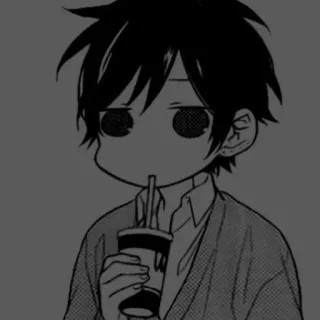 🪡 Anime, Manga, Kartun, Minum, Chibi, Anak laki-laki telegram sticker