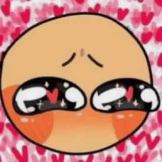 😀 Emoji, Coração, Amor, Fofo, Ruborizar whatsapp sticker