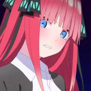 🦋 Nino Nakano The Quintessential Quintuplets Anime, Nino Nakano, Las Quintillizas, Personaje, Chica, linda telegram sticker