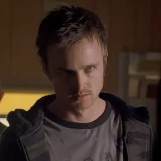 🧪 Jesse Pinkman Breaking Bad Jesse Pinkman, Breaking Bad, Aaron Paul, TV show, character, portrait telegram sticker