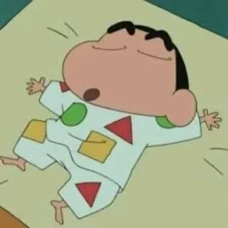 😴 Shinchan Nohara Crayon Shin-chan Anime, Dibujos animados, Durmiendo, Personaje, Shin-chan telegram sticker