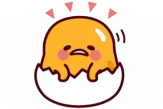 🥞 Gudetama Gudetama, uovo pigro, cartone animato, carino, cibo, uovo whatsapp sticker