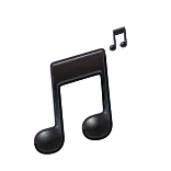 10084 [ID10084] telegram emojis 🎵